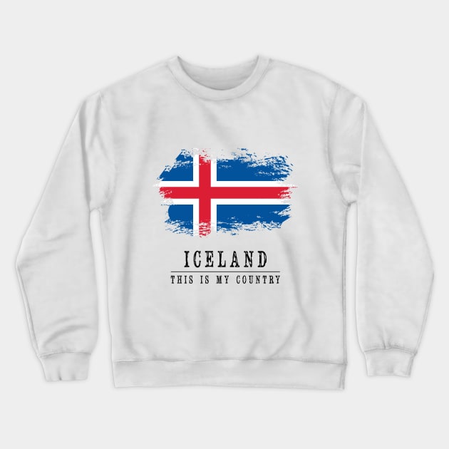 Iceland Crewneck Sweatshirt by C_ceconello